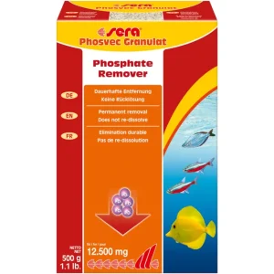 Sera Phosvec Granulat, Phosphat-Entferner, 500 g Markenware